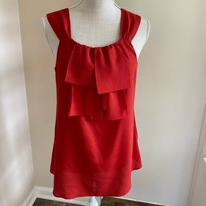 Mossimo Orange-red tank top